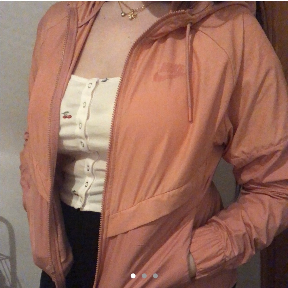 Blush Nike Windbreaker